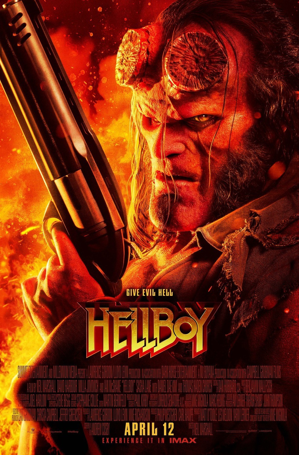 Hellboy: tre nuove locandine del reboot