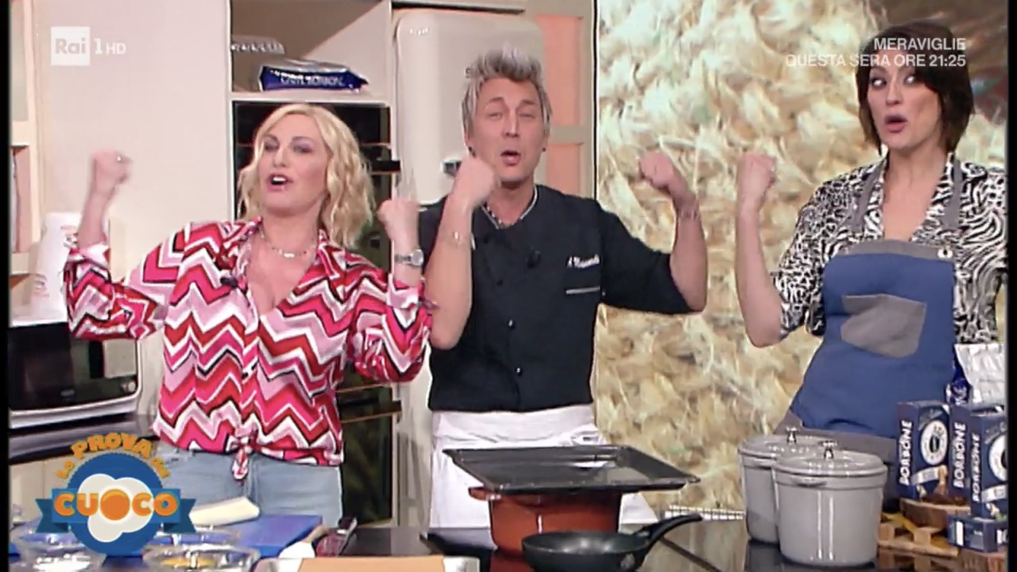 La prova del cuoco, Antonella Clerici a sorpresa in studio (VIDEO)