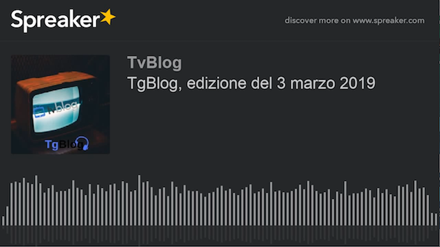 TgBlog, edizione del 3 marzo 2019