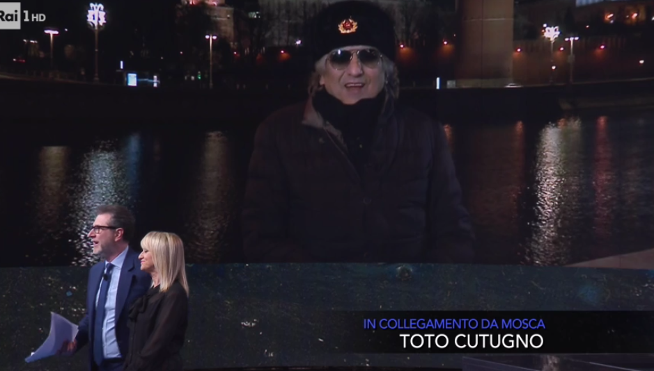Che tempo che fa, Toto Cutugno sulla questione Ucraina: “All’inizio mi sono molto incazzat0, poi mi sono messo a ridere”