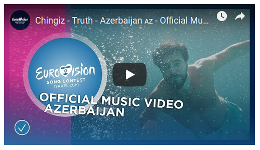 L’Azerbaigian in gara all’Eurovision 2019 con Truth di Chingiz: ascolta la canzone