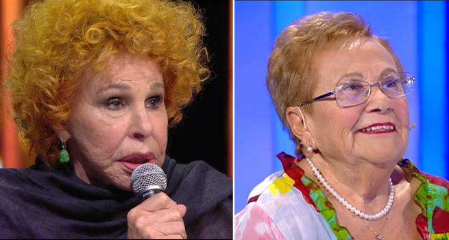 Ornella e la signora Maria, le eroine del sabato sera tv