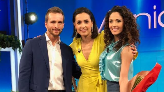 Vieni da me, proposta di matrimonio in diretta per la professoressa de L’Eredità Vera Santagata