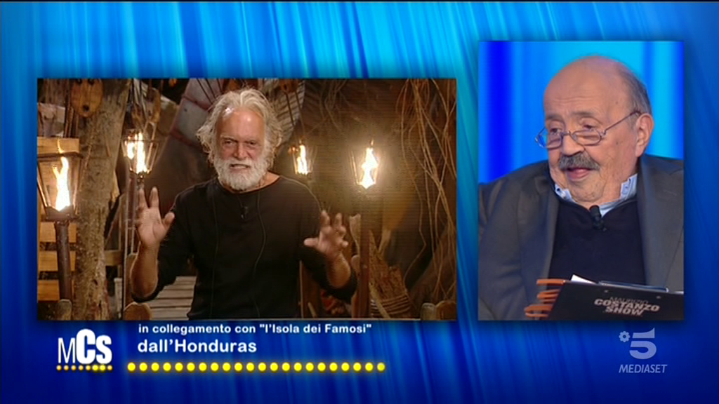 Maurizio Costanzo Show, collegamento con l’Honduras per Riccardo Fogli (VIDEO)
