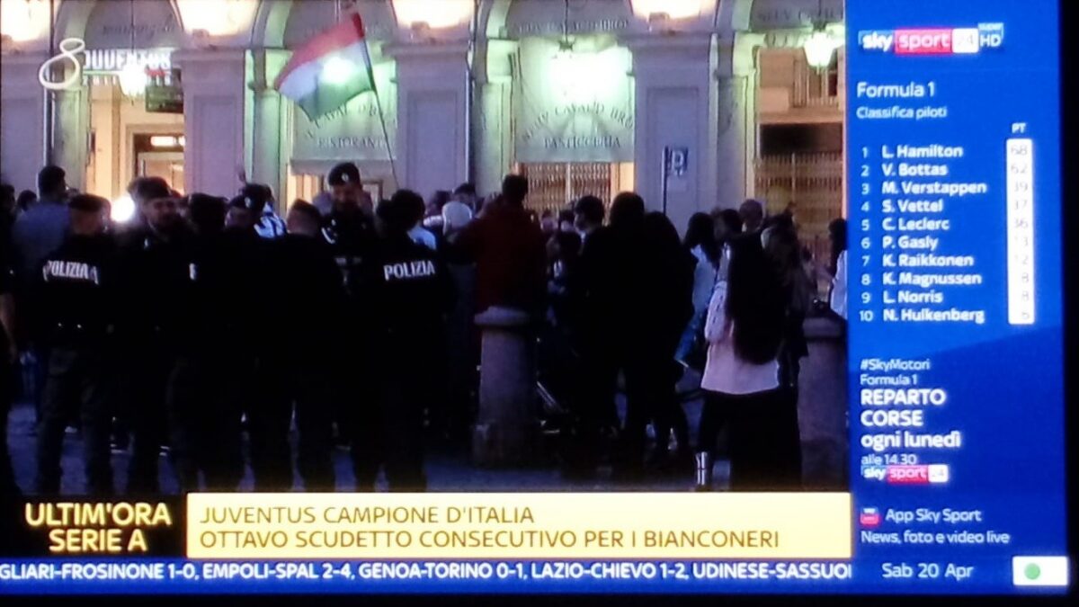 La Juve vince lo scudetto, ma Sky è senza immagini. Beffa di Pasqua per la pay-tv