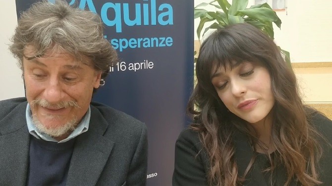 L’Aquila: Grandi Speranze l’intervista con Giorgio Tirabassi e Valentina Lodovini