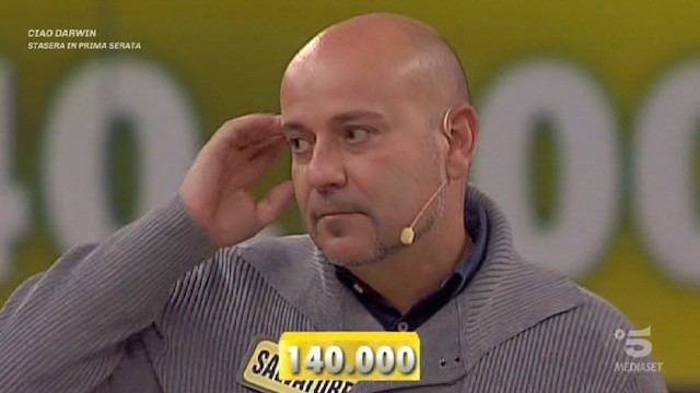 Avanti un altro, vincita di 140mila euro: “Ora sposo la mia compagna” (Video)