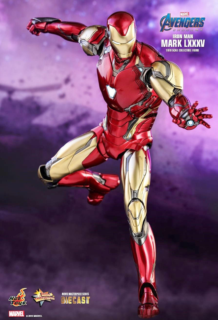 Avengers: Endgame – nuova action figure Hot Toys di Iron Man con armatura “Mark 85”