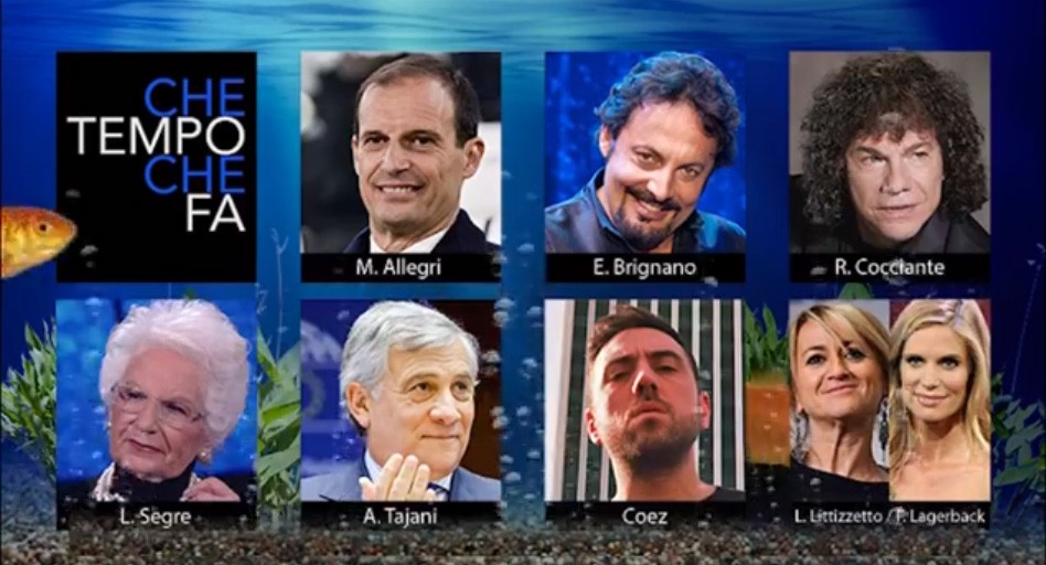 Che Tempo Che Fa, ospiti e interviste di domenica 28 aprile 2019