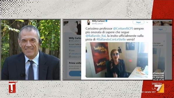 Ballando con le stelle 2019, Carlo Cottarelli ballerino per una notte? Il cordiale rifiuto a Tagadà (video)