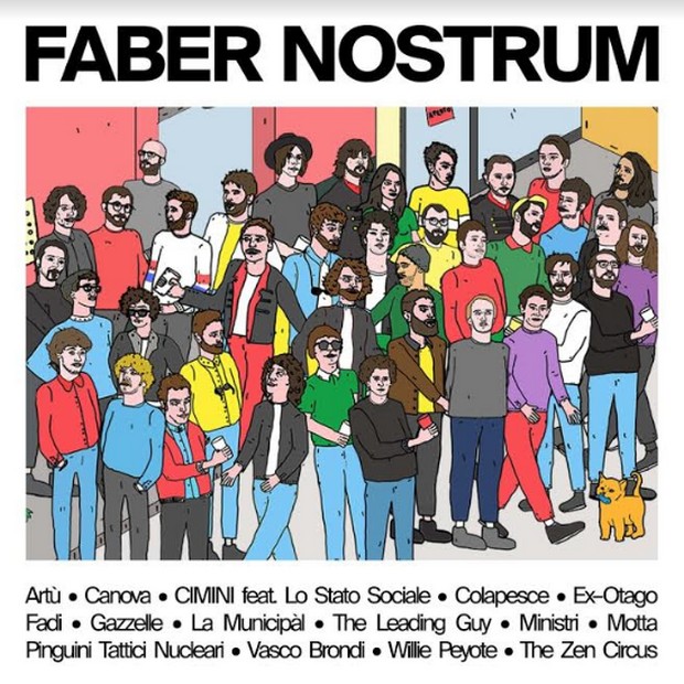 Faber Nostrum: l’album-tributo a Fabrizio De André, dal 26 aprile 2019
