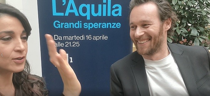 L’Aquila: Grandi Speranze, Donatella Finocchiaro e Giorgio Marchesi a Blogo (Video)