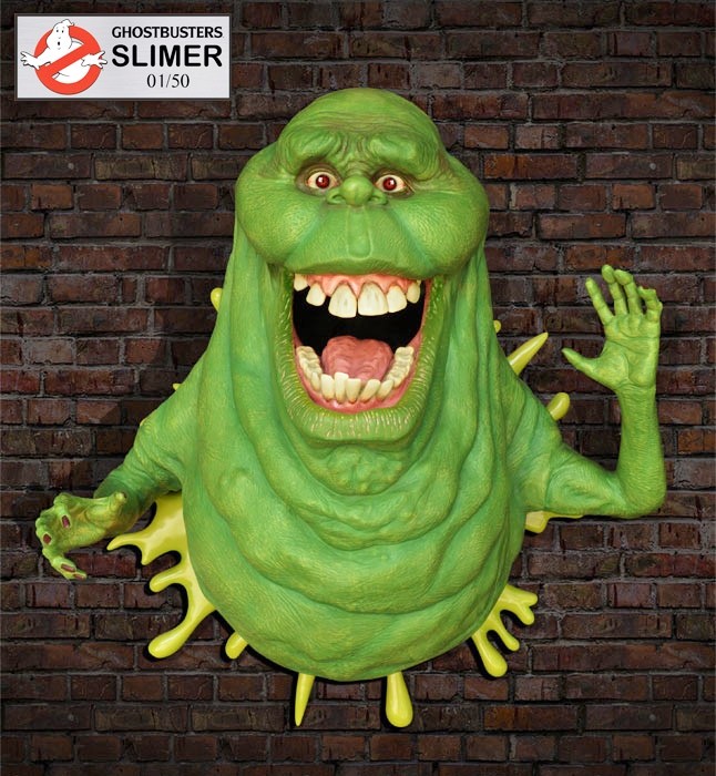 Ghostbusters: nuova replica di Slimer “lifesize” da parete