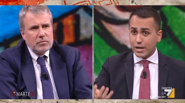 Si rivede Gerardo Greco. Dopo l’addio a Mediaset, il giornalista riappare a Di Martedì