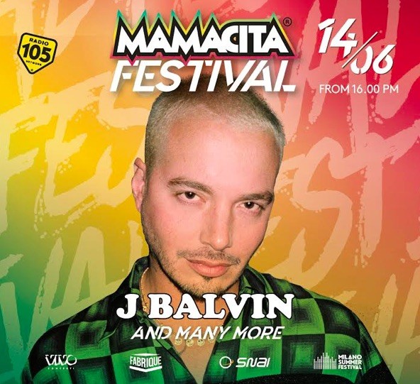 J Balvin in concerto al Mamacita Festival a giugno: ecco tutte le info sui biglietti