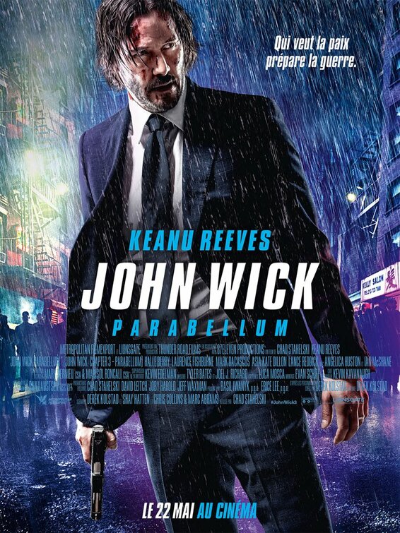 John Wick 3: nuove locandine ufficiali del sequel “Parabellum”