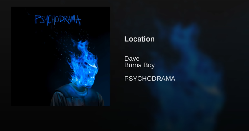 Dave feat. Burna Boy, Location: testo, traduzione e audio