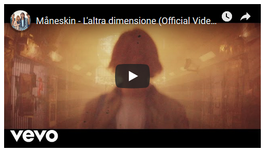 Måneskin – L’altra dimensione: testo e video ufficiale