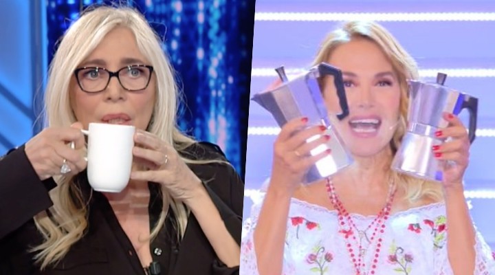 Mara Venier stuzzica Barbara d’Urso: “Il caffè? È un’esclusiva di altri, a Domenica In si beve il tè” (video)