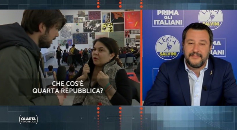 Quarta Repubblica, Michela Murgia nega l’intervista. Salvini: “Dovevate andare a nome di Fazio”