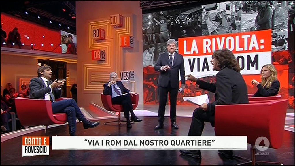 Dritto e Rovescio: la lite arena il dibattito, Paolo del Debbio si arrabbia “Vi butto fuori tutti!” (VIDEO)