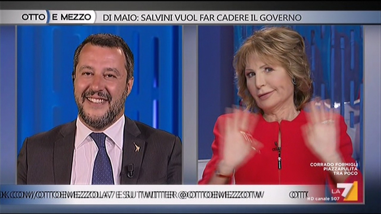 Otto e mezzo, la saga Gruber-Salvini continua (a suon di fiori e promesse ‘farlocche’)
