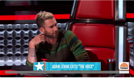 The Voice Usa, Adam Levine lascia il programma dopo 16 edizioni (Gwen Stefani al suo posto)