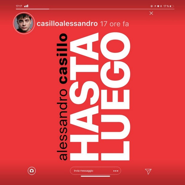 Alessandro Casillo, Hasta Luego è il nuovo singolo (Testo e Video)