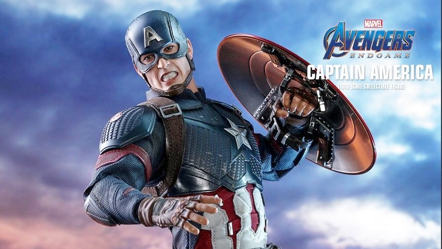 Avengers: Endgame – nuova action figure “Hot Toys” di Captain America / Chris Evans