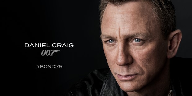 Bond 25, Daniel Craig infortunato: riprese sospese