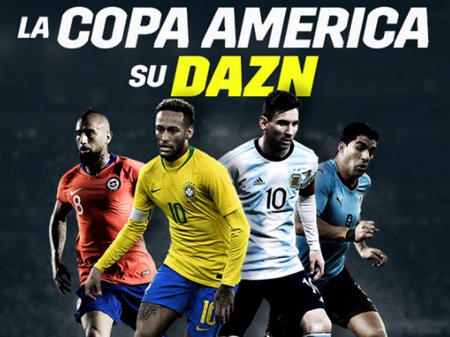 Copa America 2019 su Dazn. Pistocchi: “Peccato che partite si vedano un po’ sì, un po’ no”