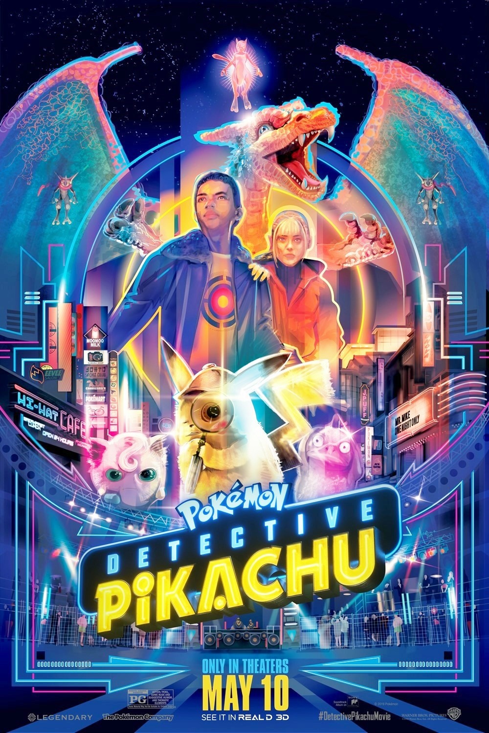 Detective Pikachu: nuove locandine del film live-action dei Pokémon