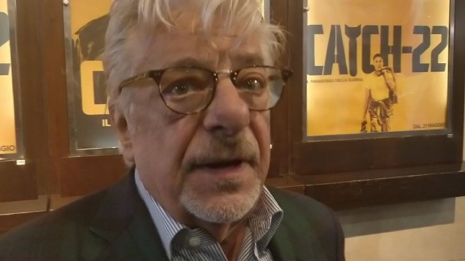 Catch-22 Giancarlo Giannini a Blogo: “Spero George Clooney diventi presidente degli Stati Uniti!”