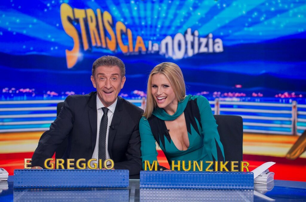 Striscia La Notizia, Michelle Hunziker taglia il traguardo delle 1000 puntate