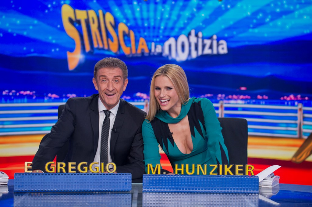 Striscia La Notizia, Michelle Hunziker taglia il traguardo delle 1000 puntate