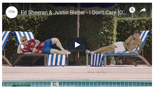 Ed Sheeran e Justin Bieber, I Don’t Care: testo, traduzione e video ufficiale