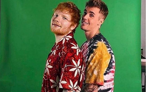 Justin Bieber, Ed Sheeran: collaborazione in arrivo? La foto “sospetta” su Instagram