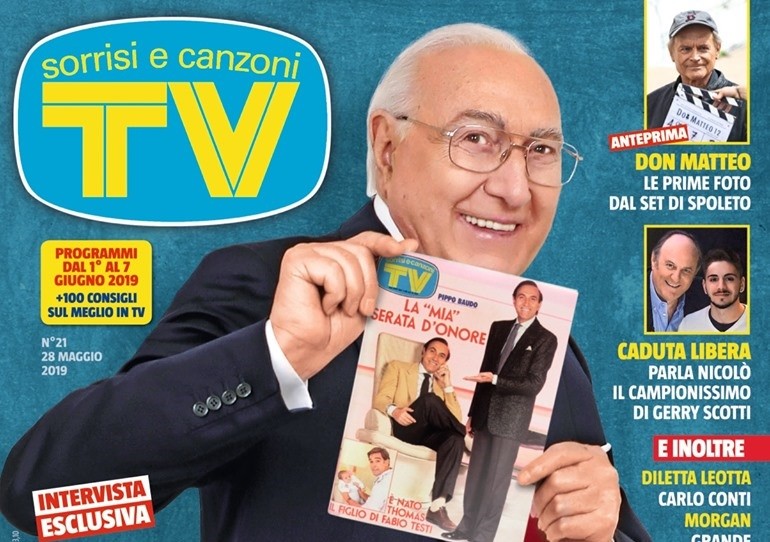 Pippo Baudo a Sorrisi: “Lo show del 7 giugno? Un grande regalo da parte della Rai, mi sarebbe piaciuto festeggiare anche con Grillo”