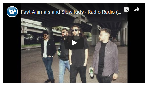 Fast Animals And Slow Kids – Radio Radio: testo e video ufficiale
