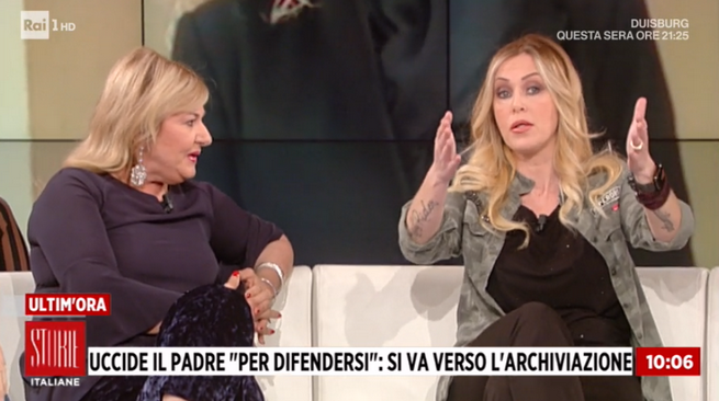 Storie italiane, lite Bruzzone-Setta: “Cambia goccine”-“Una persona seria non va a Ballando” (VIDEO)