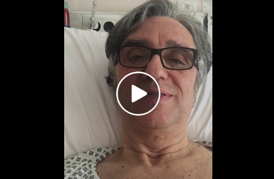 Stadio, Gaetano Curreri rassicura i fan sulla caduta (video)