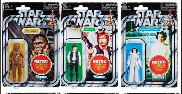 Star Wars: Hasbro ripropone le classiche action figures “Kenner” degli anni ’70