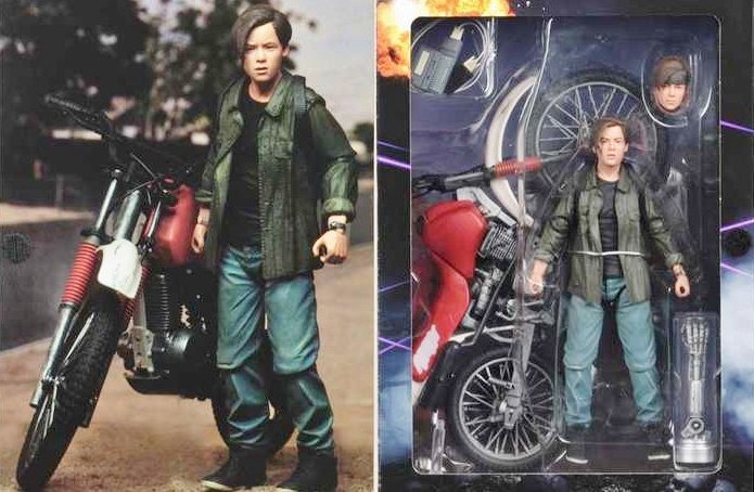 Terminator 2: anteprima nuova action figure NECA di John Connor / Edward Furlong