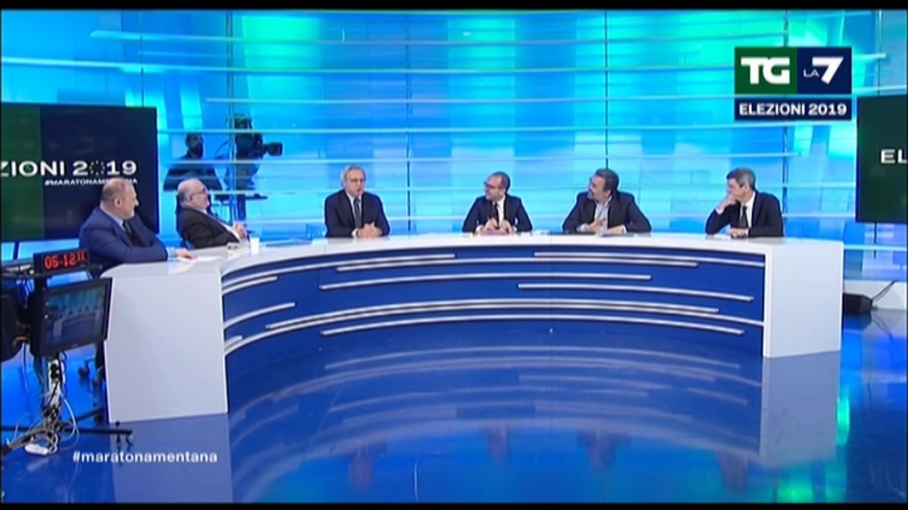 Maratona Mentana, il direttore ospite di se stesso