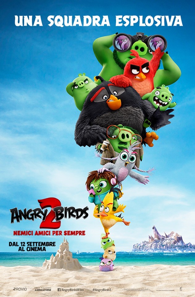 Angry Birds 2 – nuove locandine ufficiali del sequel d’animazione Sony