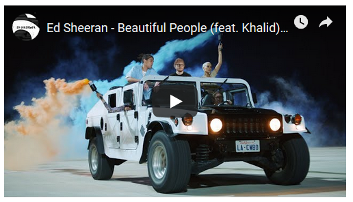 Ed Sheeran (feat. Khalid), Beautiful People: testo, traduzione e video ufficiale
