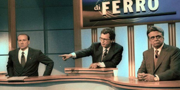 Blob 30, Superpoliticarellum: il Braccio di Ferro tra Berlusconi e Occhetto con Mentana