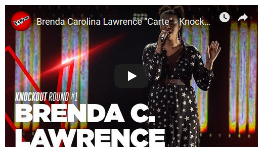 The Voice of Italy 2019, Brenda Carolina Lawrence – Carte: video e testo