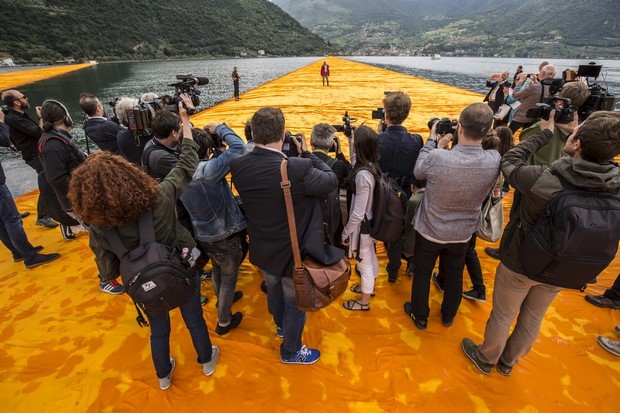 Christo – Walking on water: trailer italiano del film documentario al cinema dal 16 al 19 giugno