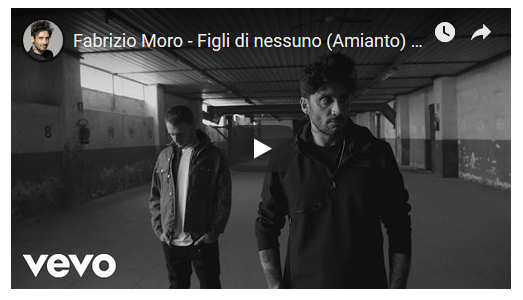 Fabrizio Moro feat. Anastasio, Figli di nessuno (Amianto): testo e video ufficiale